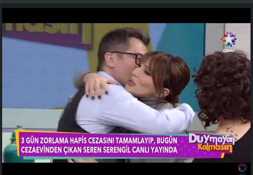 Seren Serengil cezaevinden çıktı canlı yayına koştu!