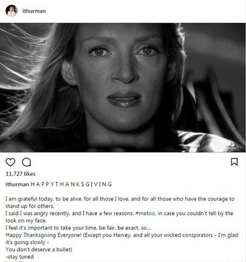 Uma Thurman her şeyi açıkladı: Cinsel organıyla sürtünüp...