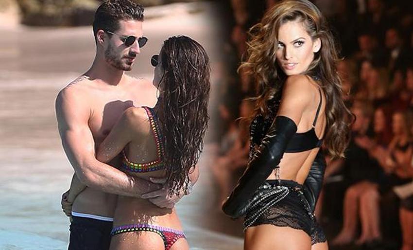 Seksi model Paris'te aşka geldi!