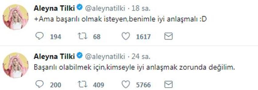 Yeni bir skandal! Aleyna Tilki tehdit etti...