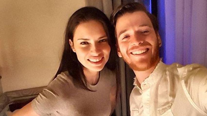 Adriana Lima ve Metin Hara sokak ortasında...