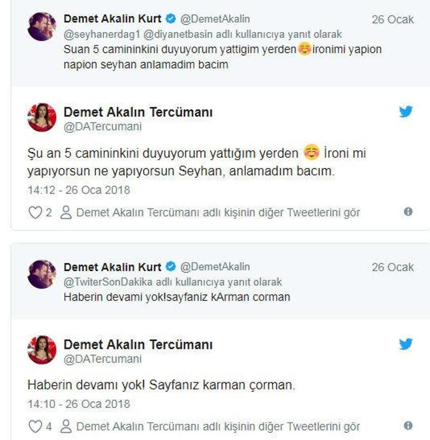 Demet Akalın'ın yazım yanlışları tarih oluyor!