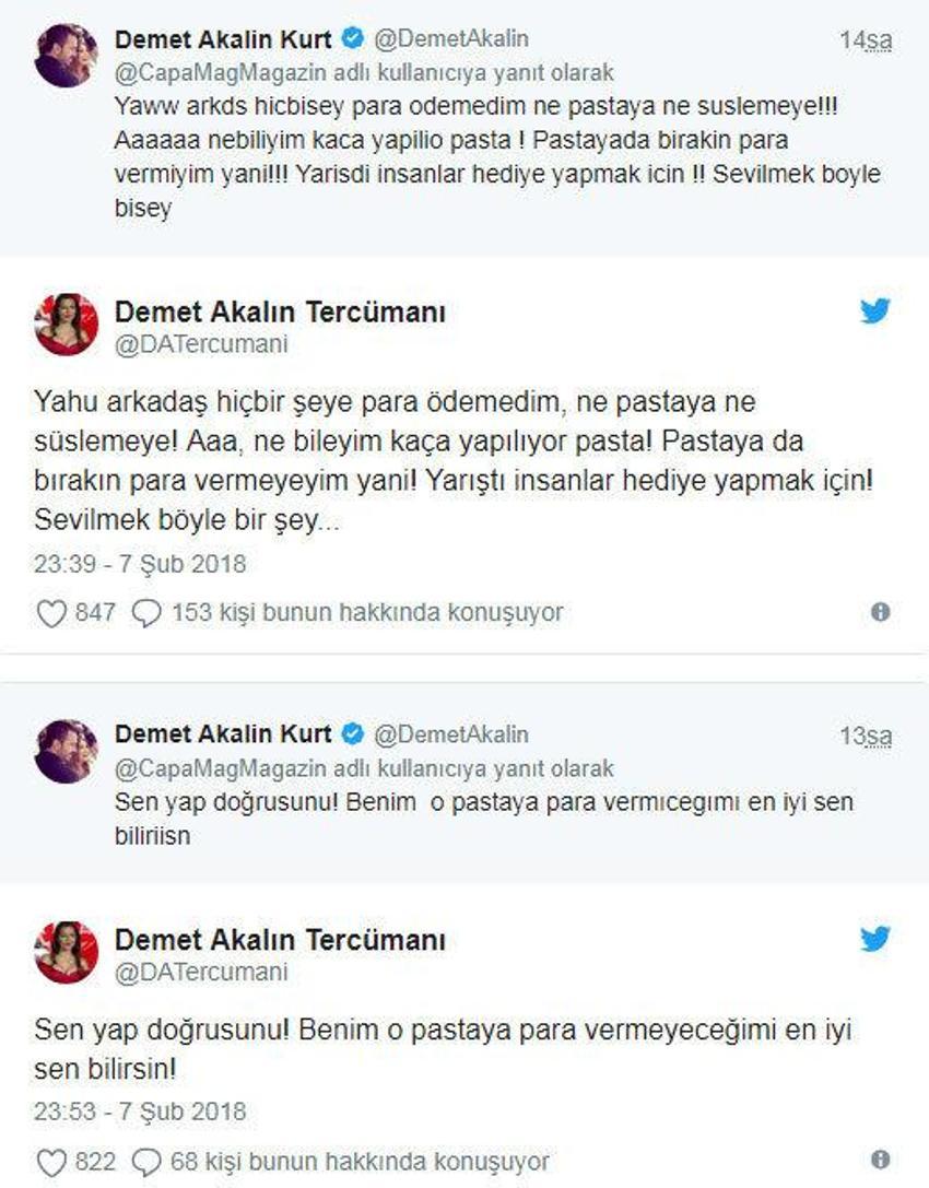 Demet Akalın'ın yazım yanlışları tarih oluyor!