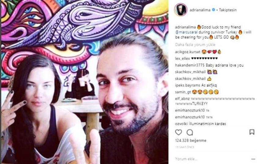 Ortaya çıktı! Survivor'ın o yarışmacısı ile Adriana Lima...