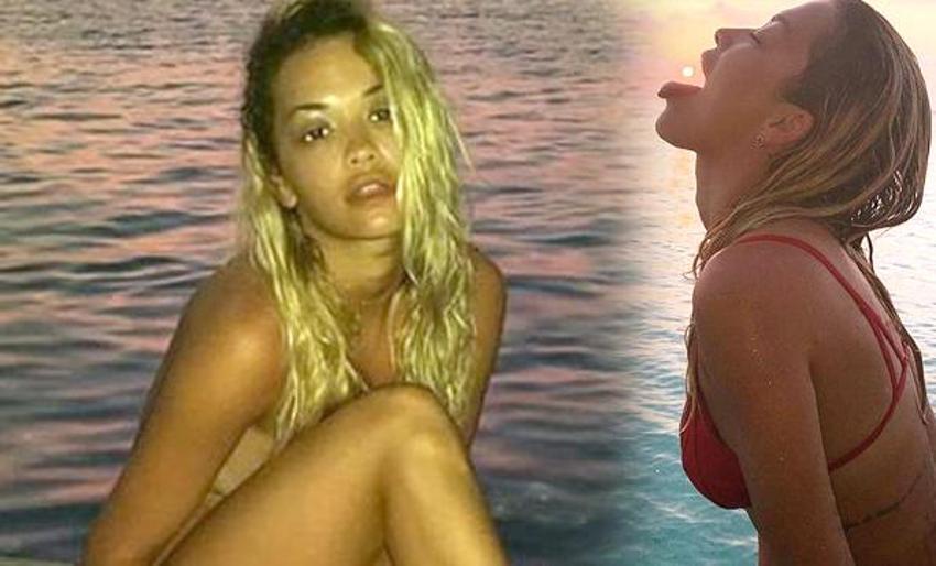 Rita Ora'dan olay yaratan paylaşımlar!