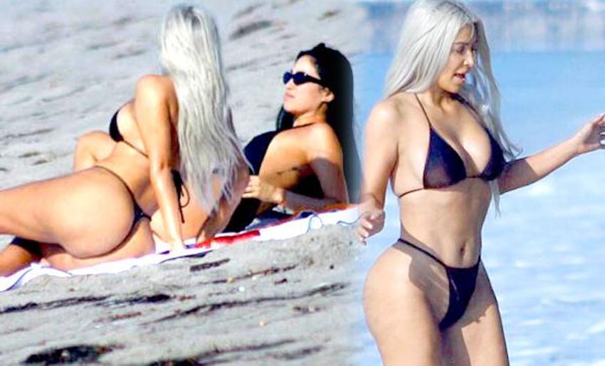 Kars’ta Kim Kardashian’a tepki!
