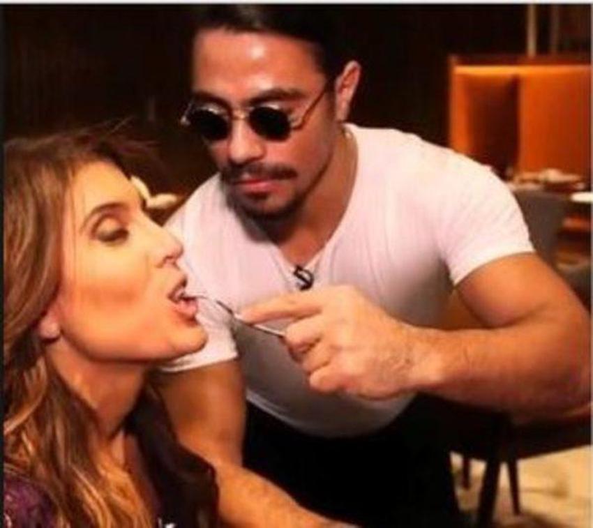 Nusret'ten 'inek'e ilan-ı aşk!