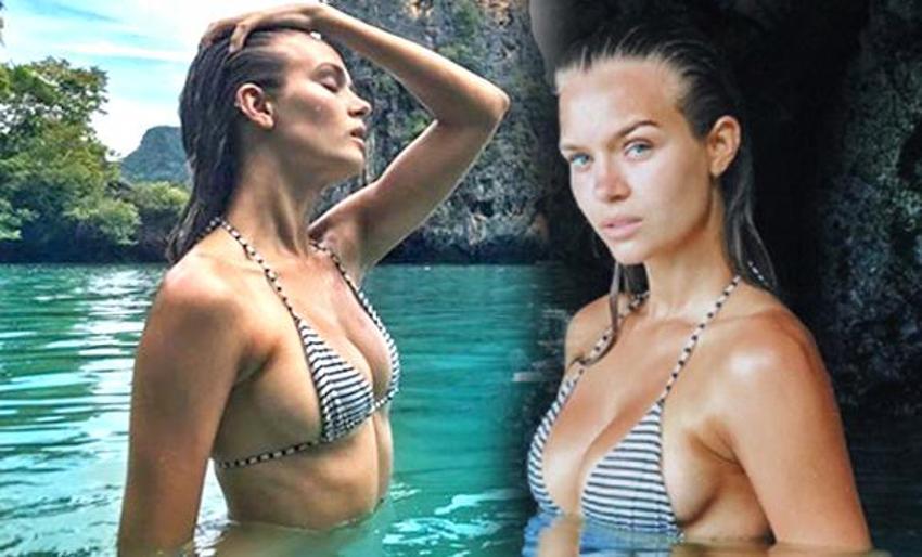 Seksi modelden flaş itiraf: Sütyenimin...