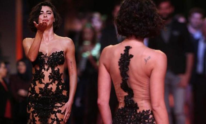 Nesrin'in transparan kıyafeti olay oldu!