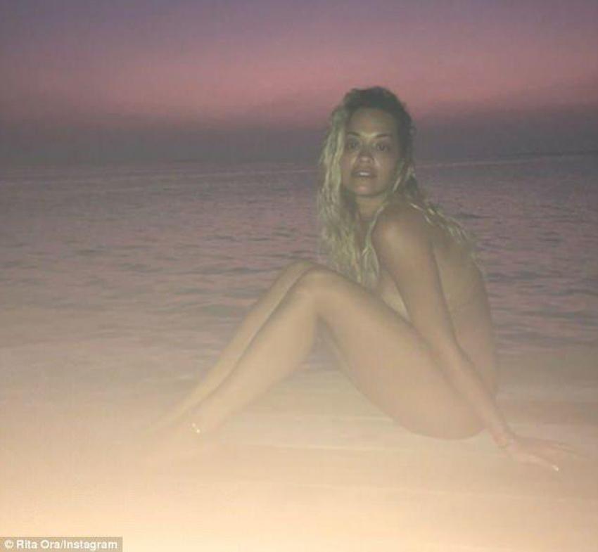Rita Ora memleketi Kosova'da sahne aldı!