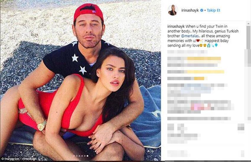Irina Shayk Mert'in doğum gününü böyle kutladı!