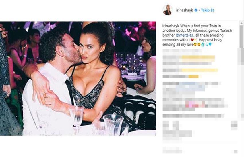 Irina Shayk Mert'in doğum gününü böyle kutladı!