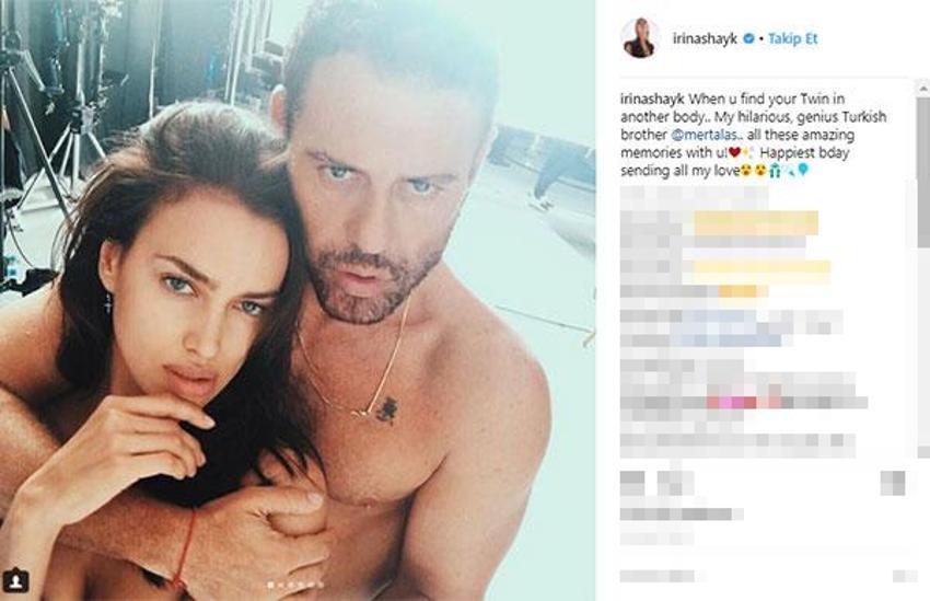 Irina Shayk Mert'in doğum gününü böyle kutladı!