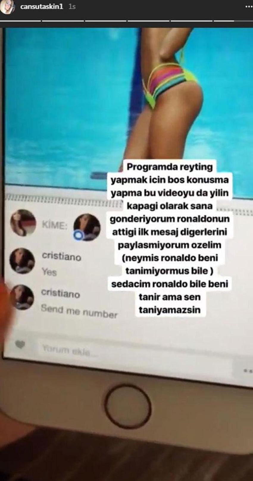 Cansu Taşkın çıldırdı! Mesajları gösterdi...