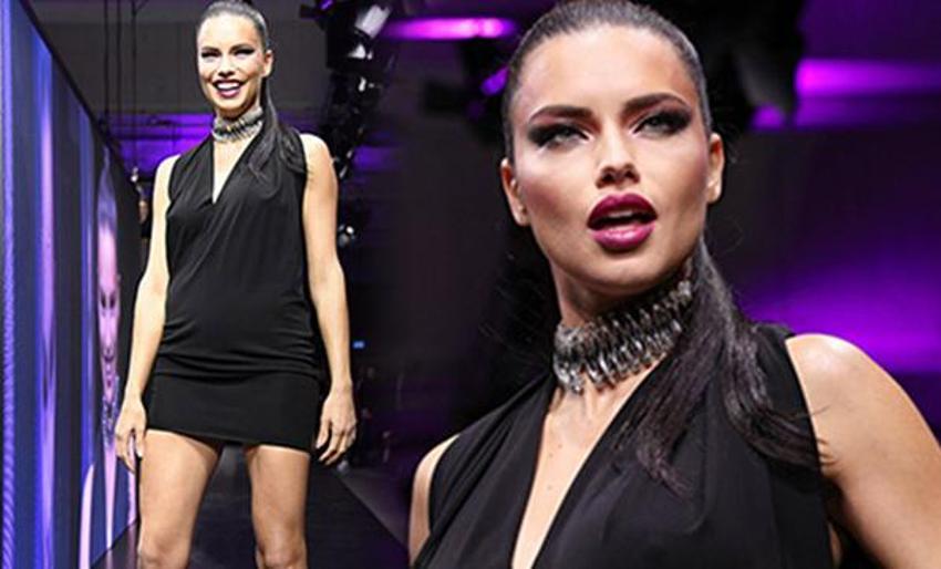 Adriana Lima'nın hedefi 'göbek dansı' öğrenmek!