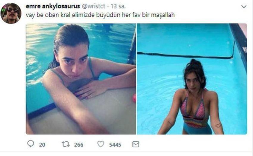 Türk hayranları Dua Lipa'yı Birsu Demir'e benzetti