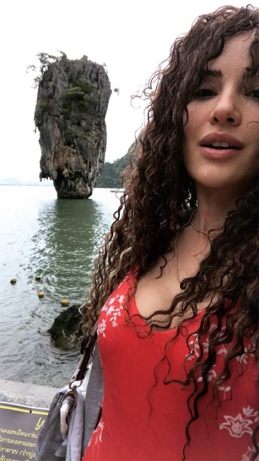 Türk dizi yıldızı Phuket'i salladı