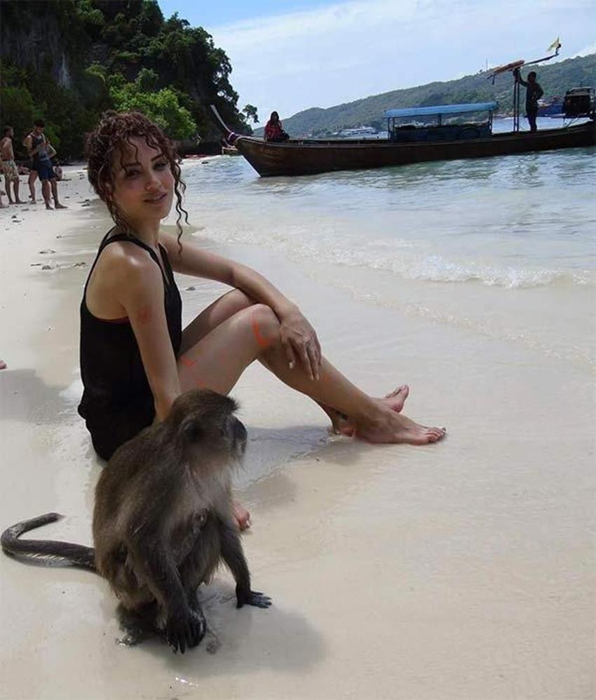 Türk dizi yıldızı Phuket'i salladı