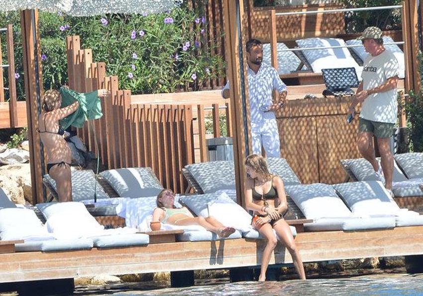 Kate Moss yine Bodrum'da