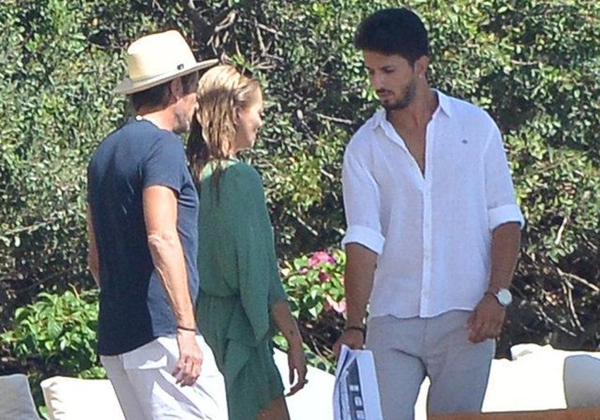 Kate Moss yine Bodrum'da