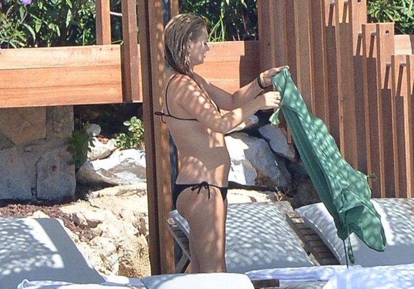 Kate Moss yine Bodrum'da