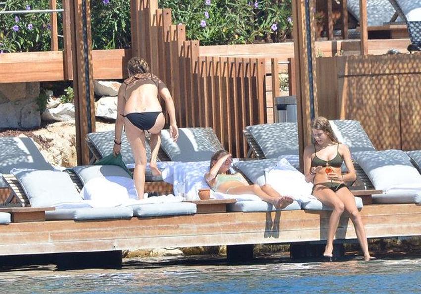 Kate Moss yine Bodrum'da