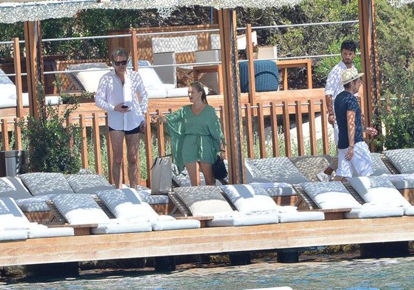 Kate Moss yine Bodrum'da