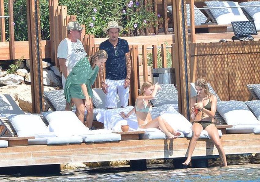 Kate Moss yine Bodrum'da