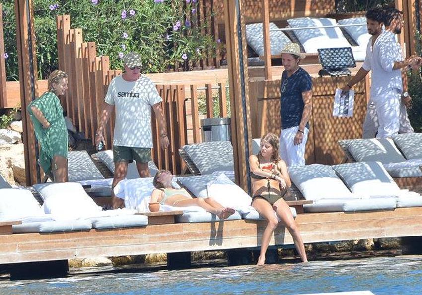 Kate Moss yine Bodrum'da
