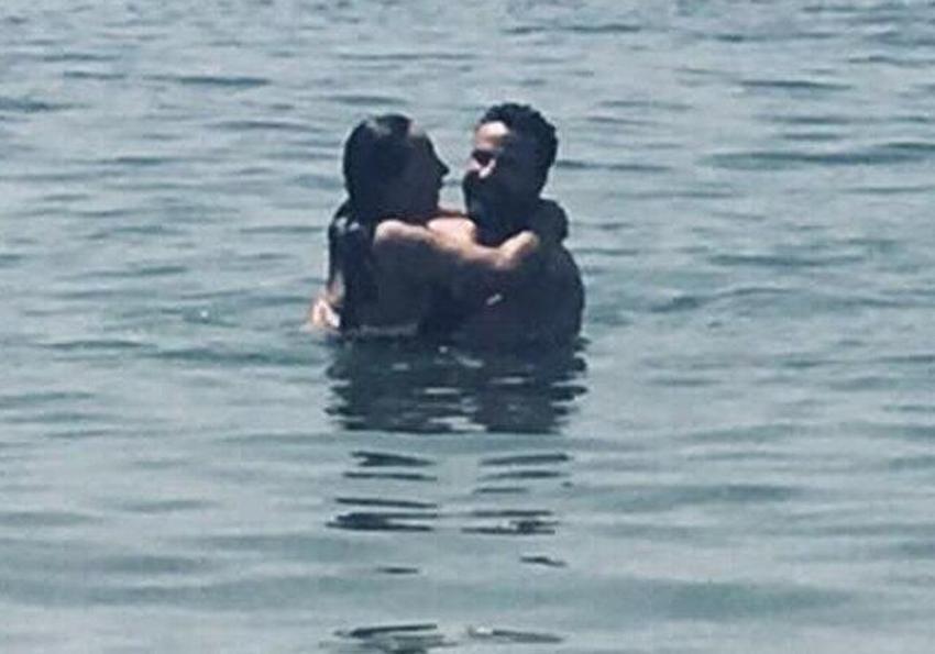 Asena ve Hasan Dere çifti Bodrum'da aşka geldi