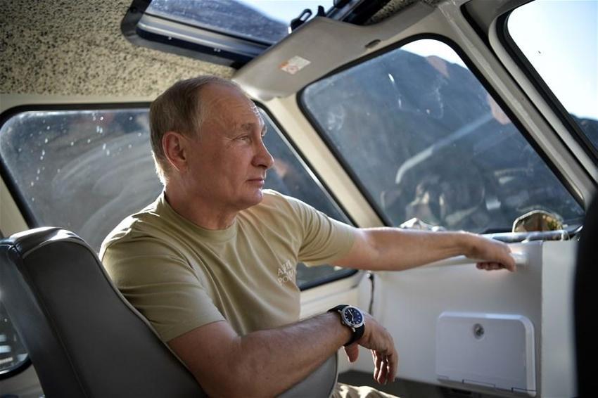 Putin'i hiç böyle görmediniz!