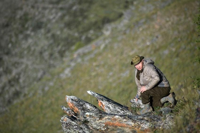 Putin'i hiç böyle görmediniz!
