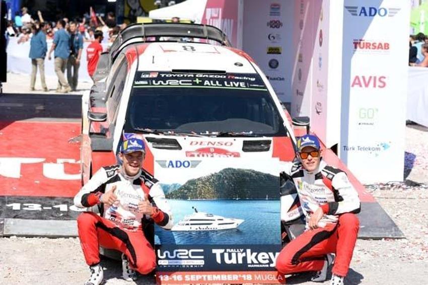 Dünya Ralli Şampiyonası Türkiye etabını Ott Tanak kazandı! İşte ralliden kareler