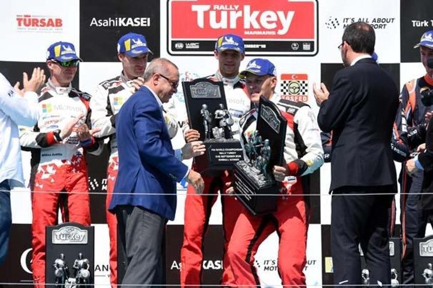 Dünya Ralli Şampiyonası Türkiye etabını Ott Tanak kazandı! İşte ralliden kareler