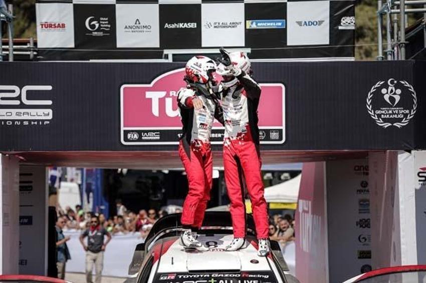 Dünya Ralli Şampiyonası Türkiye etabını Ott Tanak kazandı! İşte ralliden kareler