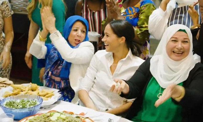 Meghan Markle Müslüman kadınlarla yemek yaptı