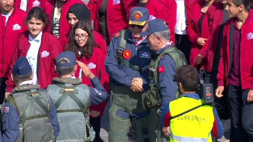 Erdoğan TEKNOFEST'e böyle geldi