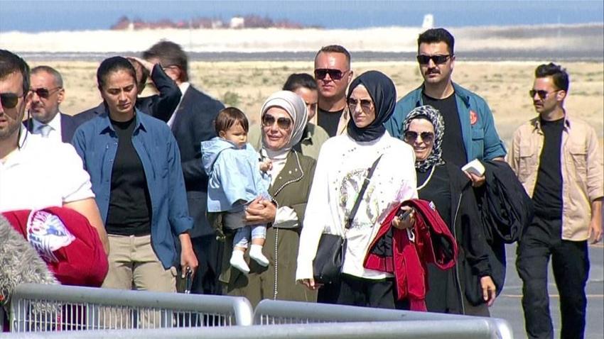 Erdoğan TEKNOFEST'e böyle geldi