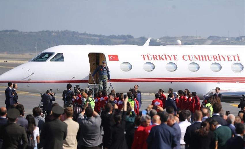 Erdoğan TEKNOFEST'e böyle geldi