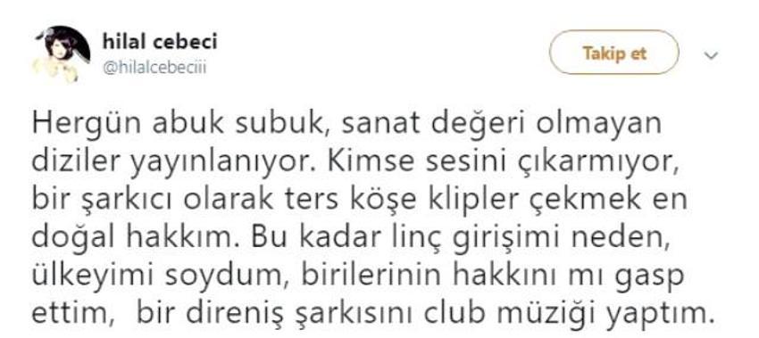 Hilal Cebeci'den tartışma yaratan klip