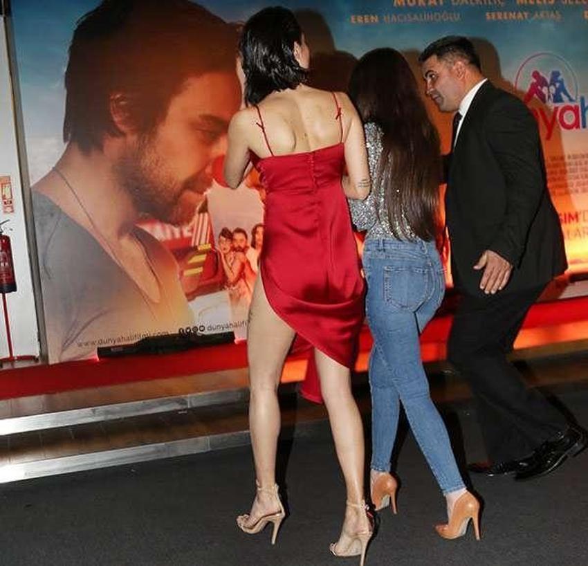 Serenay Aktaş'tan olay elbiseye açıklama