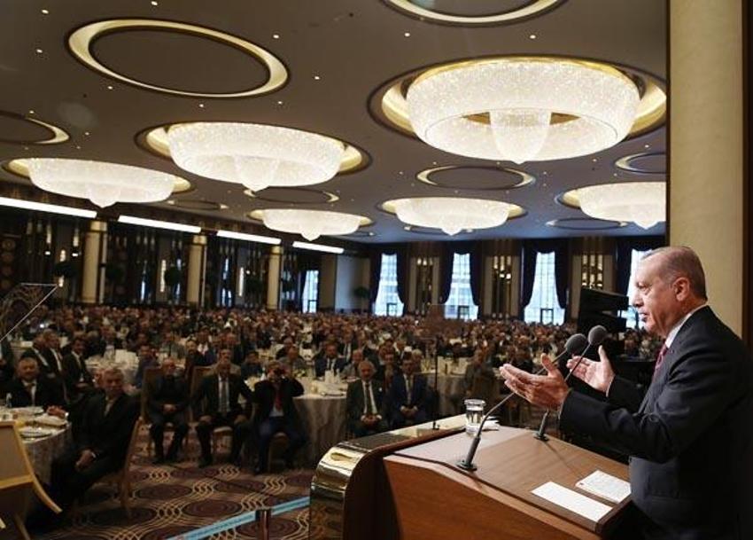 Beştepe'ye gelmişti! Cumhurbaşkanı Erdoğan fena yakaladı