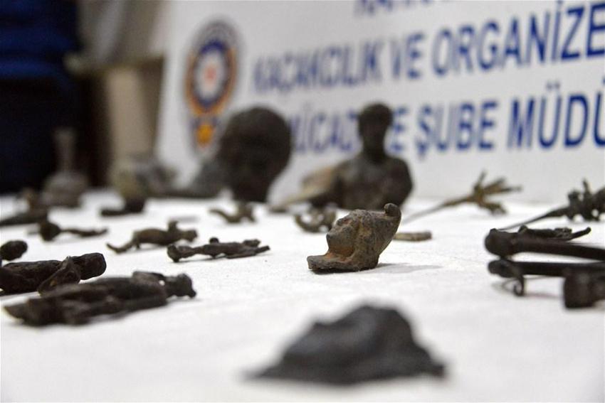Kahramanmaraş'ta tarihi eser operasyonu