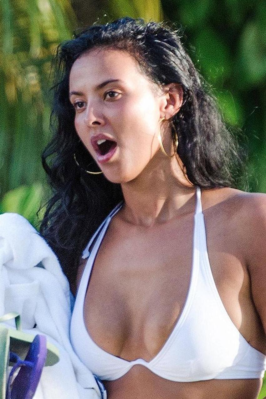 Maya Jama, Barbados tatilinde
