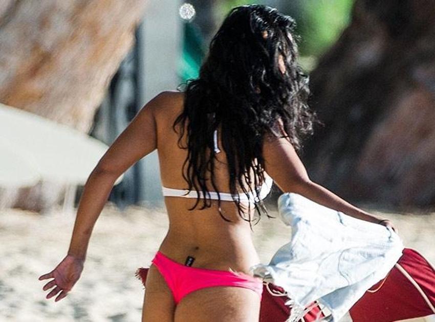 Maya Jama, Barbados tatilinde