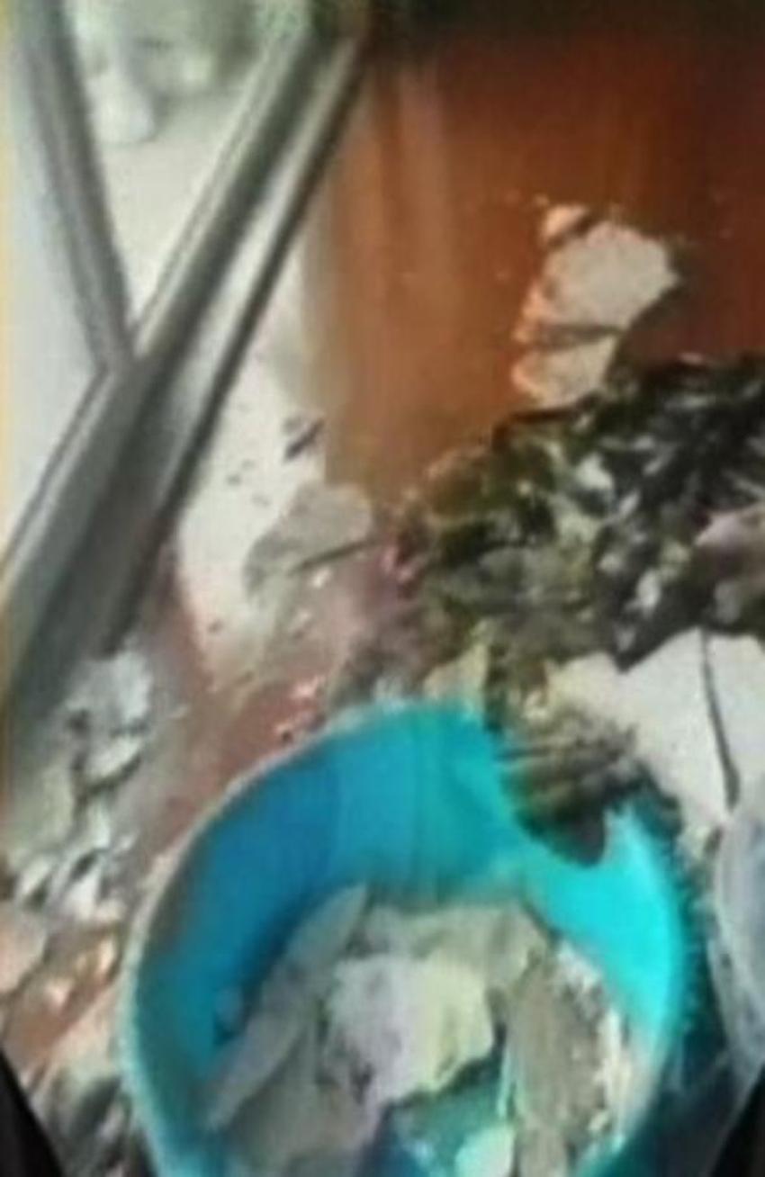 Aydın'ın 2,5 milyon TL'lik evinin tavanı çöktü