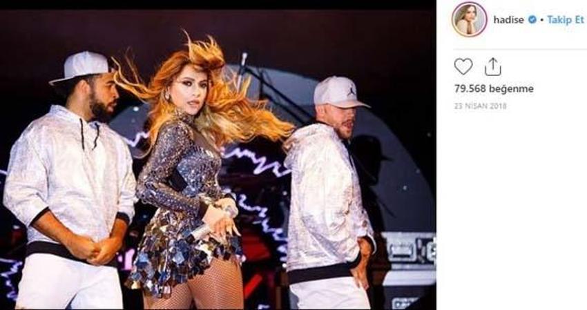 Hadise'den bomba paylaşım: Muratım, kasları ve ben