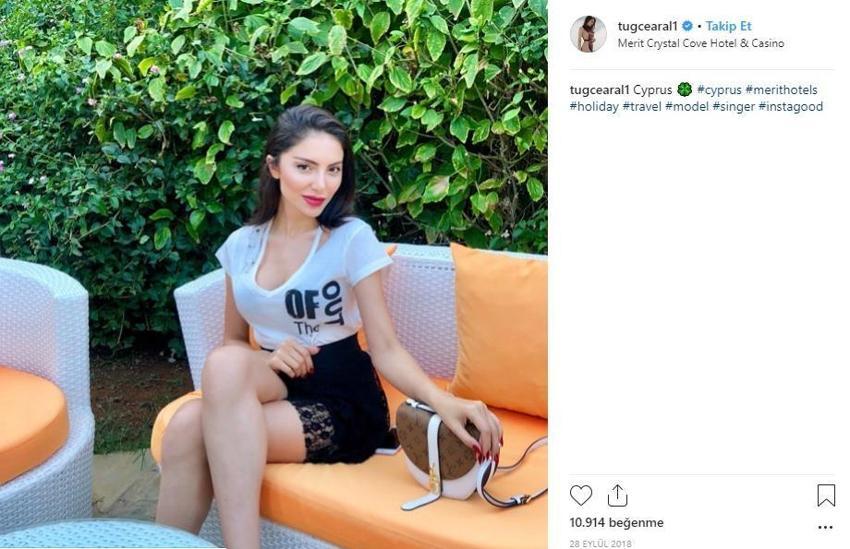 Tuğçe Aral'dan sosyal medyayı sallayan poz!