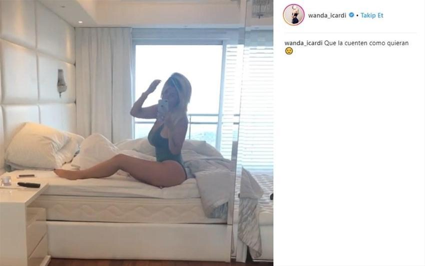 Wanda Nara Instagram'ı sallıyor!