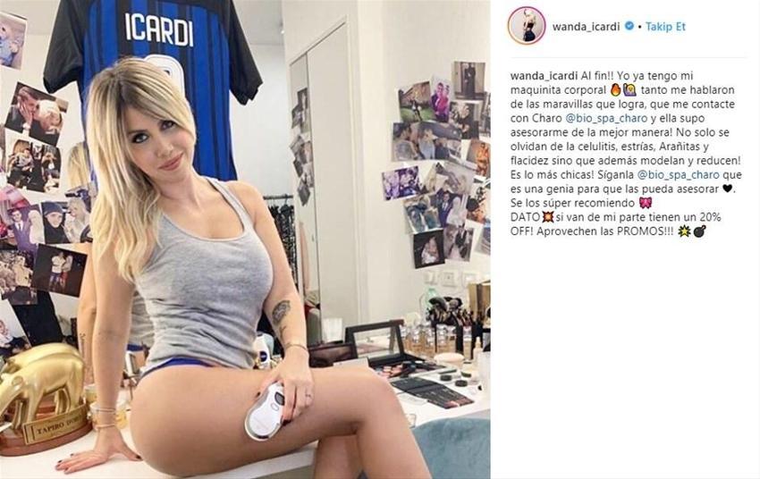 Wanda Nara Instagram'ı sallıyor!